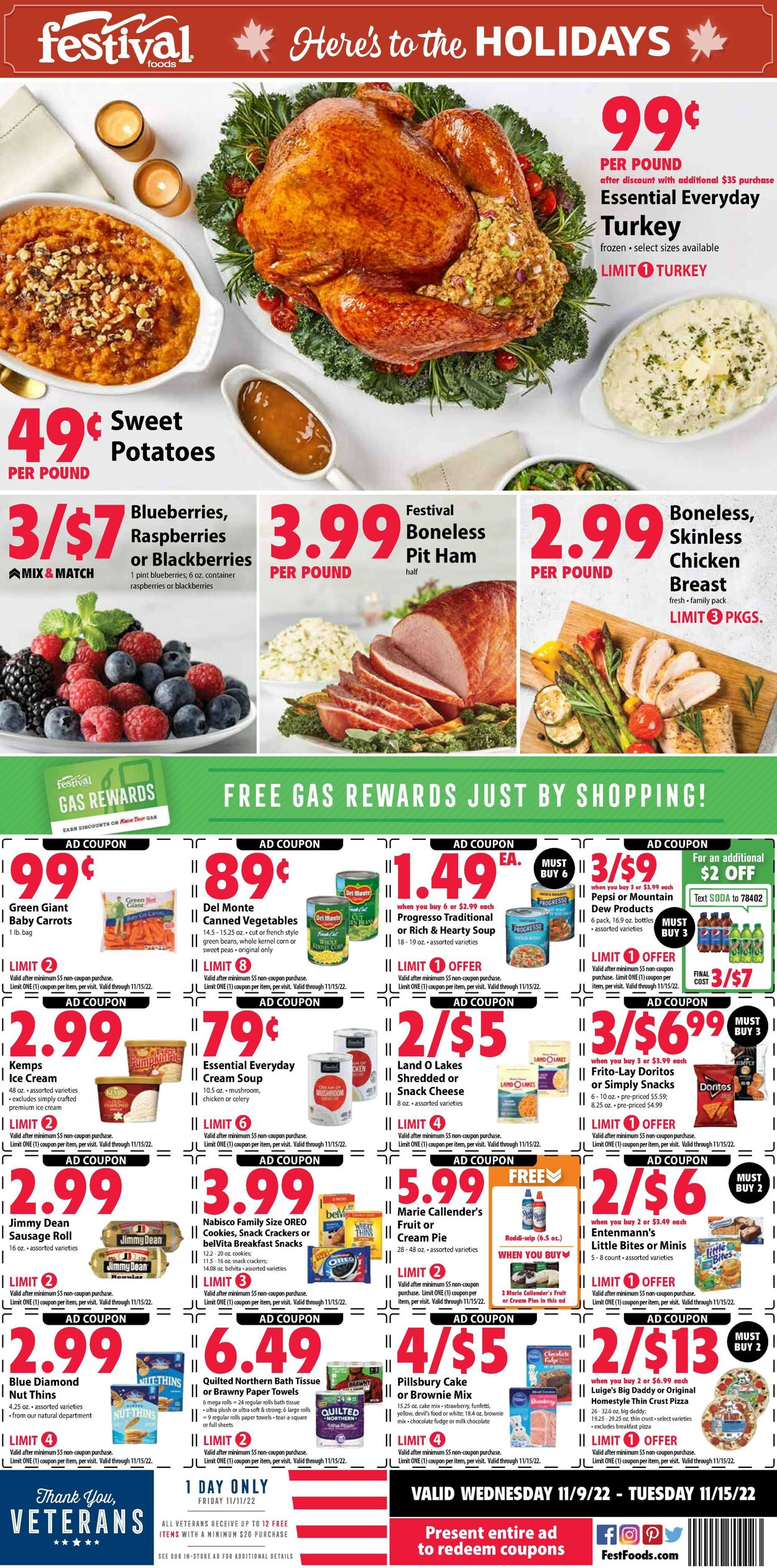 Festival Foods Weekly Ad Circular - valid 11/11-11/17/2022 (Page 2)
