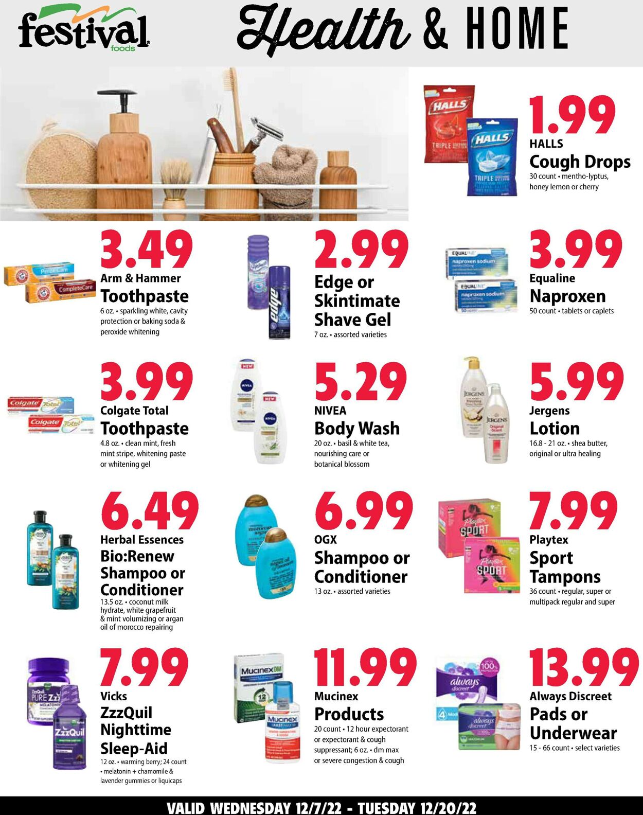 Festival Foods Weekly Ad Circular - valid 12/07-12/13/2022 (Page 9)
