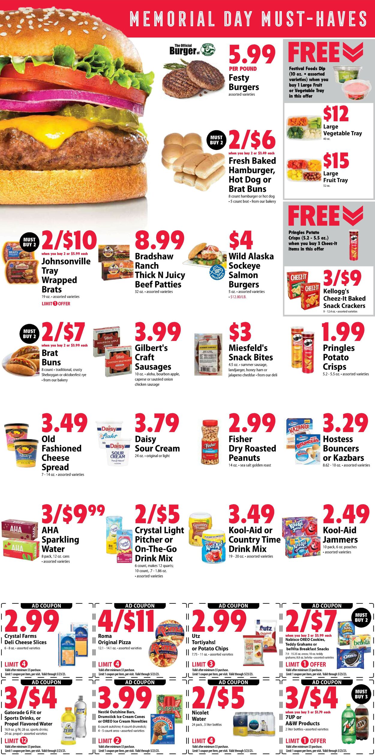 Festival Foods Weekly Ad Circular - valid 05/17-05/23/2023 (Page 4)
