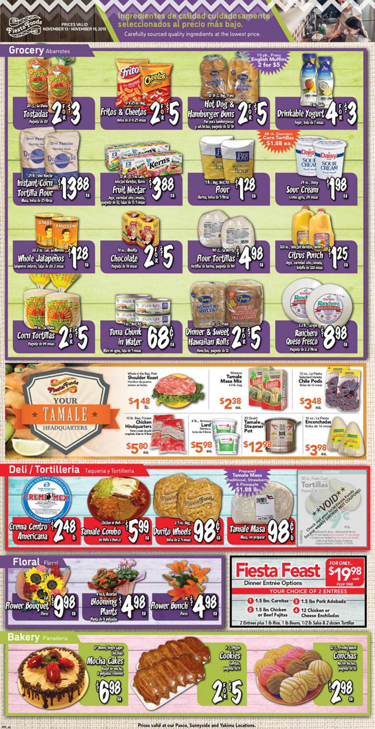Fiesta Foods SuperMarkets Weekly Ad Circular - valid 11/13-11/19/2019 (Page 2)