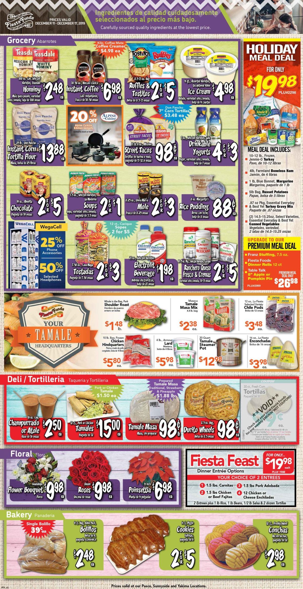 Fiesta Foods SuperMarkets Weekly Ad Circular - valid 12/11-12/17/2019 (Page 2)