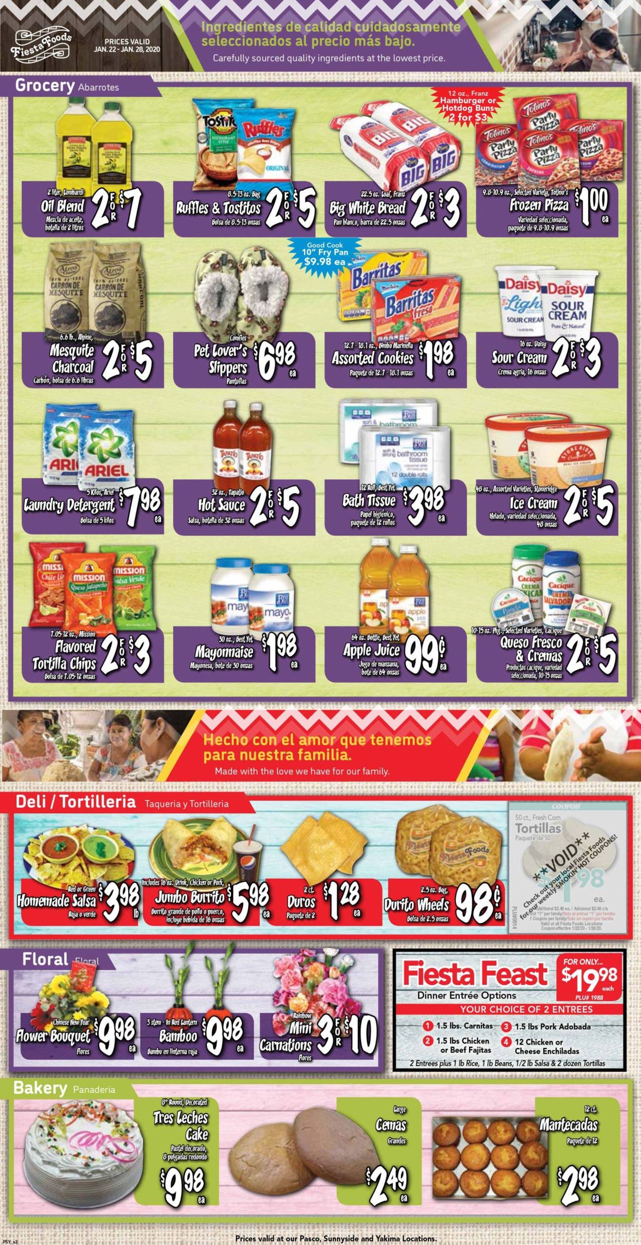 Fiesta Foods SuperMarkets Weekly Ad Circular - valid 01/22-01/28/2020 (Page 2)