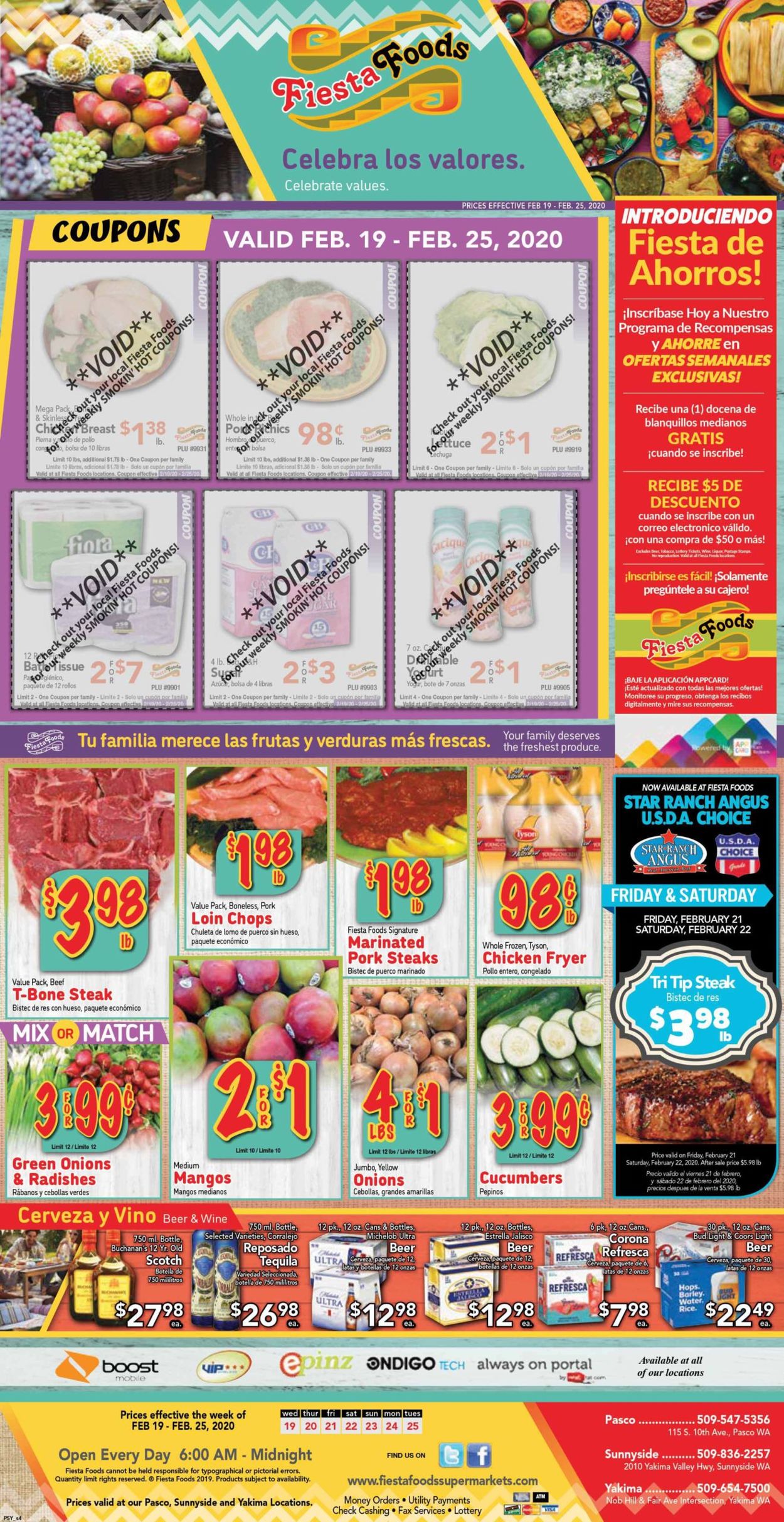 Fiesta Foods SuperMarkets Weekly Ad Circular - valid 02/19-02/25/2020