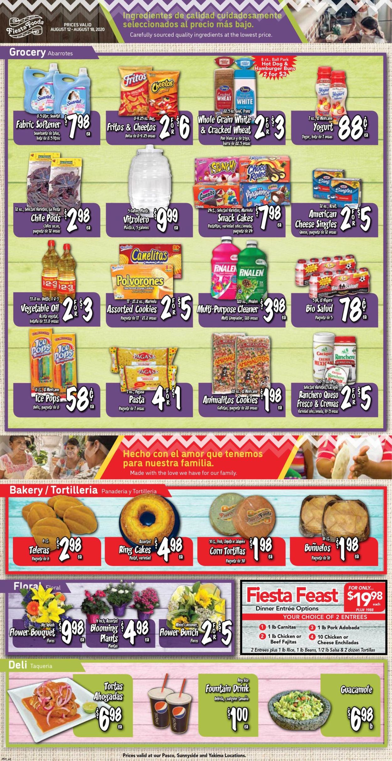 Fiesta Foods SuperMarkets Weekly Ad Circular - valid 08/12-08/18/2020 (Page 2)
