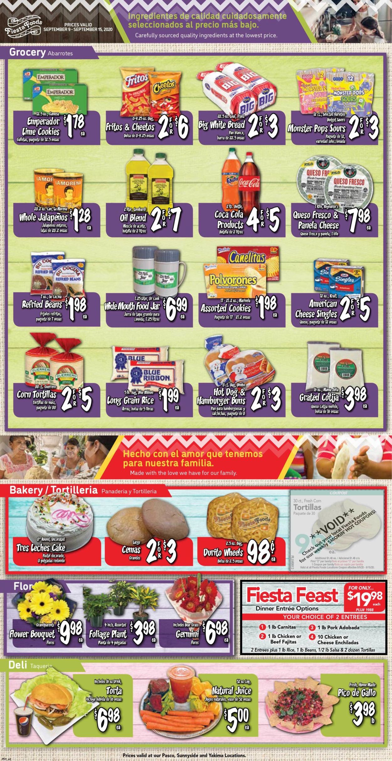 Fiesta Foods SuperMarkets Weekly Ad Circular - valid 09/09-09/15/2020 (Page 2)