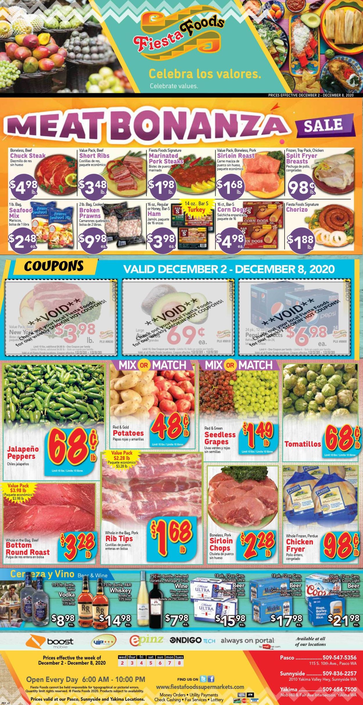 Fiesta Foods SuperMarkets Weekly Ad Circular - valid 12/02-12/08/2020