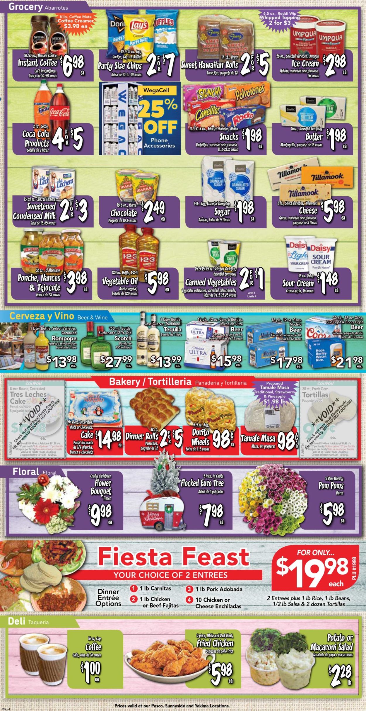 Fiesta Foods SuperMarkets Weekly Ad Circular - valid 12/16-12/25/2020 (Page 2)