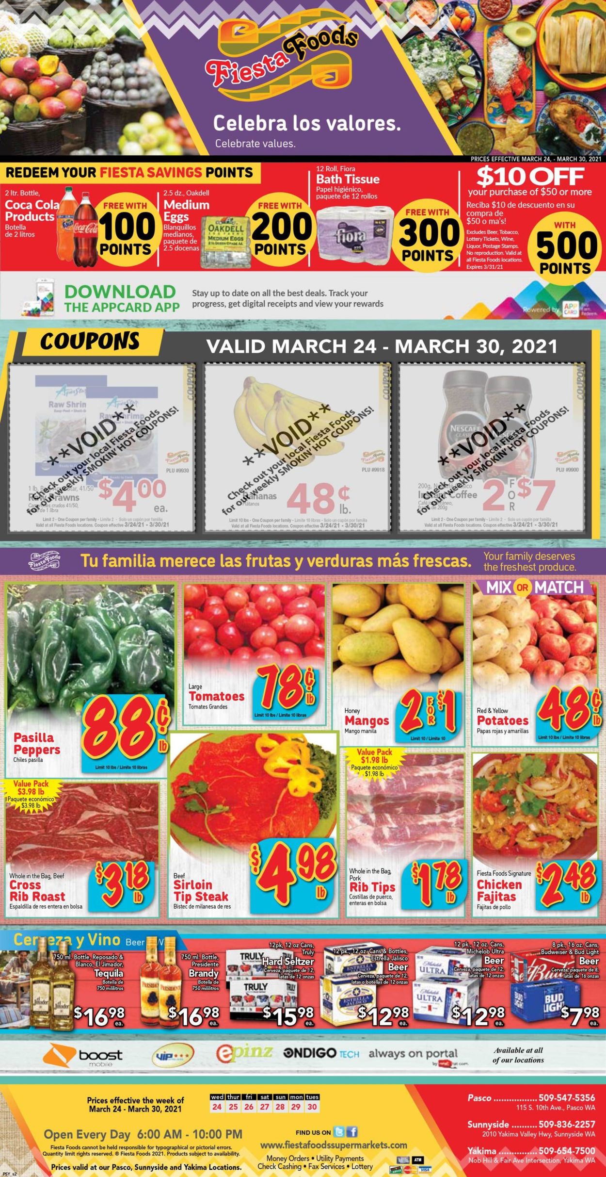 Fiesta Foods SuperMarkets Weekly Ad Circular - valid 03/24-03/30/2021