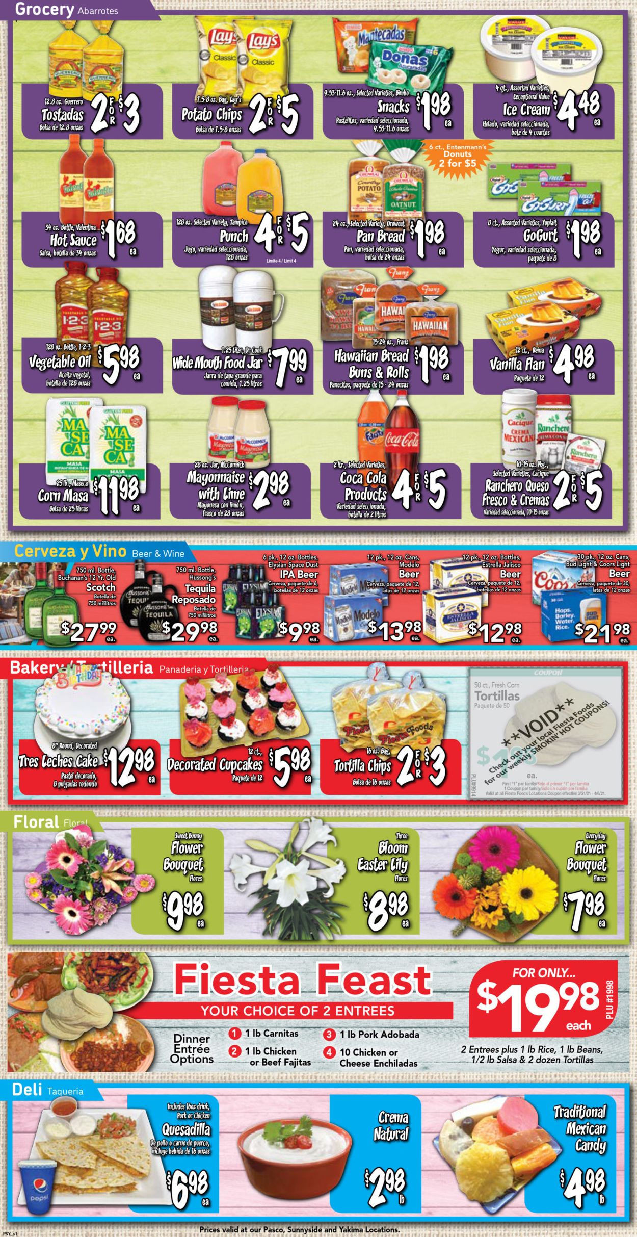Fiesta Foods SuperMarkets Easter 2021 ad Weekly Ad Circular - valid 03/31-04/06/2021 (Page 2)