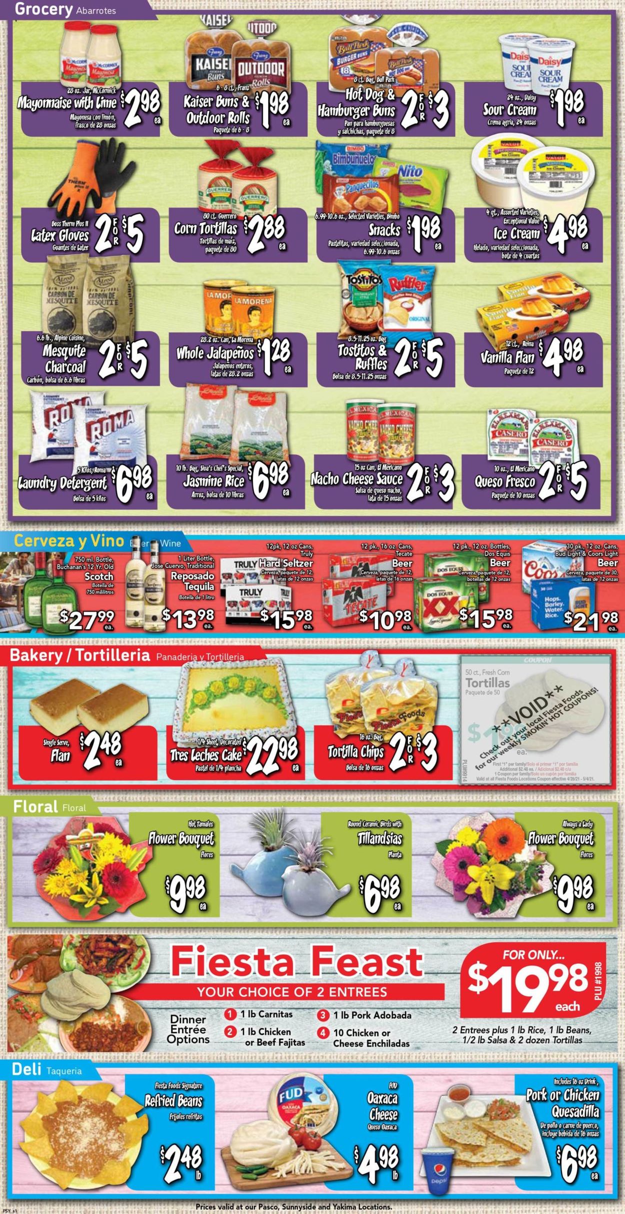 Fiesta Foods SuperMarkets Weekly Ad Circular - valid 04/28-05/04/2021 (Page 2)