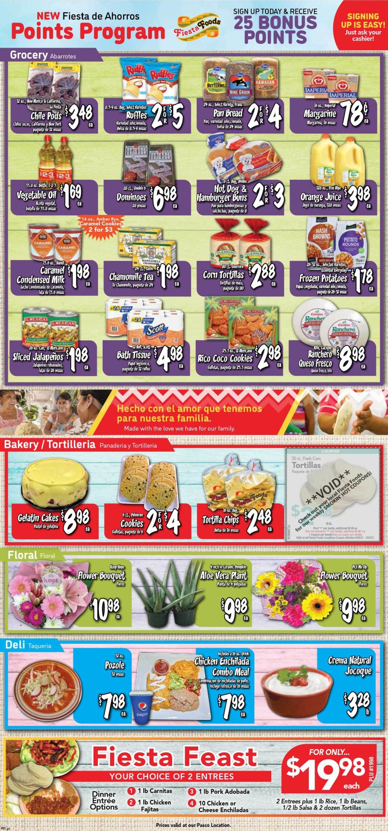 Fiesta Foods SuperMarkets Weekly Ad Circular - valid 09/29-10/05/2021 (Page 2)