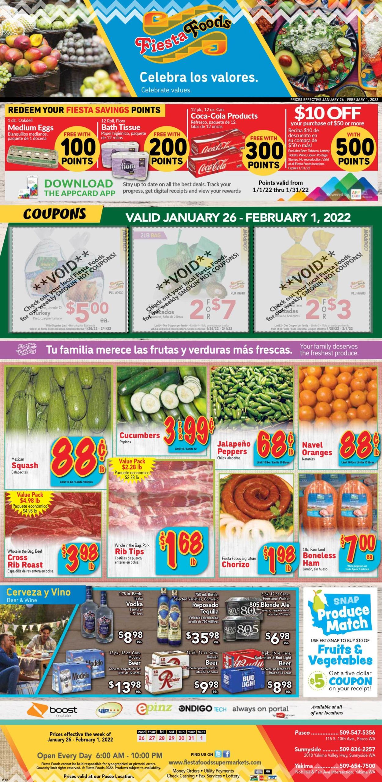 Fiesta Foods SuperMarkets Weekly Ad Circular - valid 01/26-02/01/2022