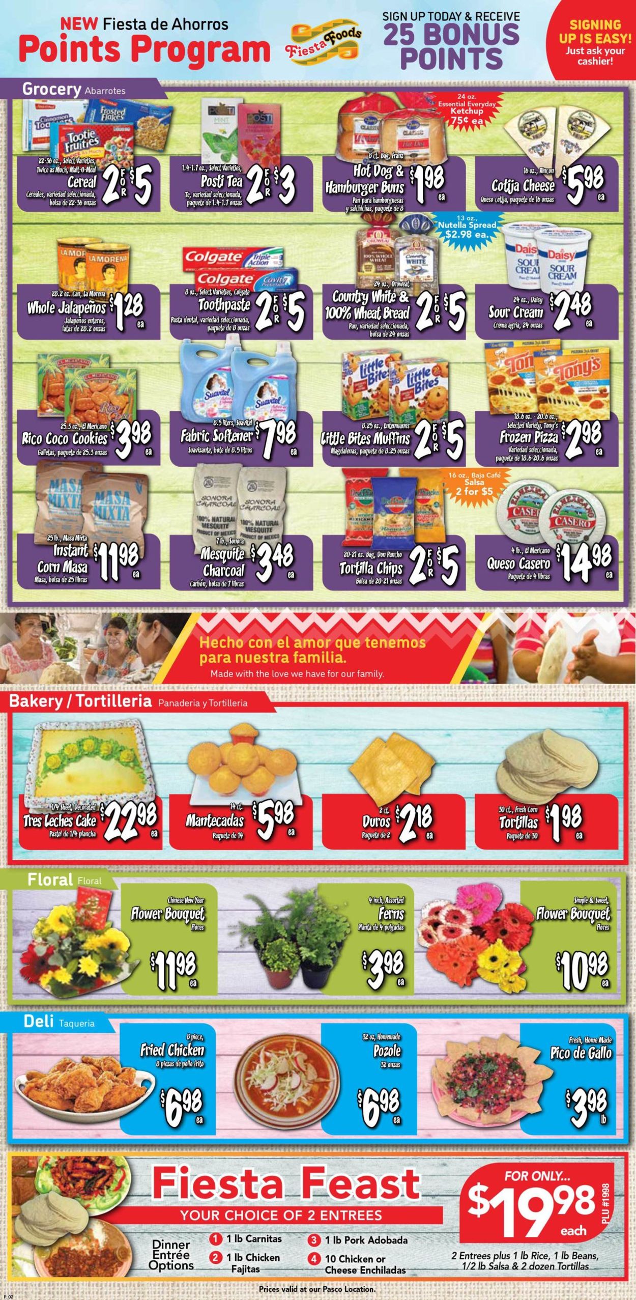 Fiesta Foods SuperMarkets Weekly Ad Circular - valid 01/26-02/01/2022 (Page 2)