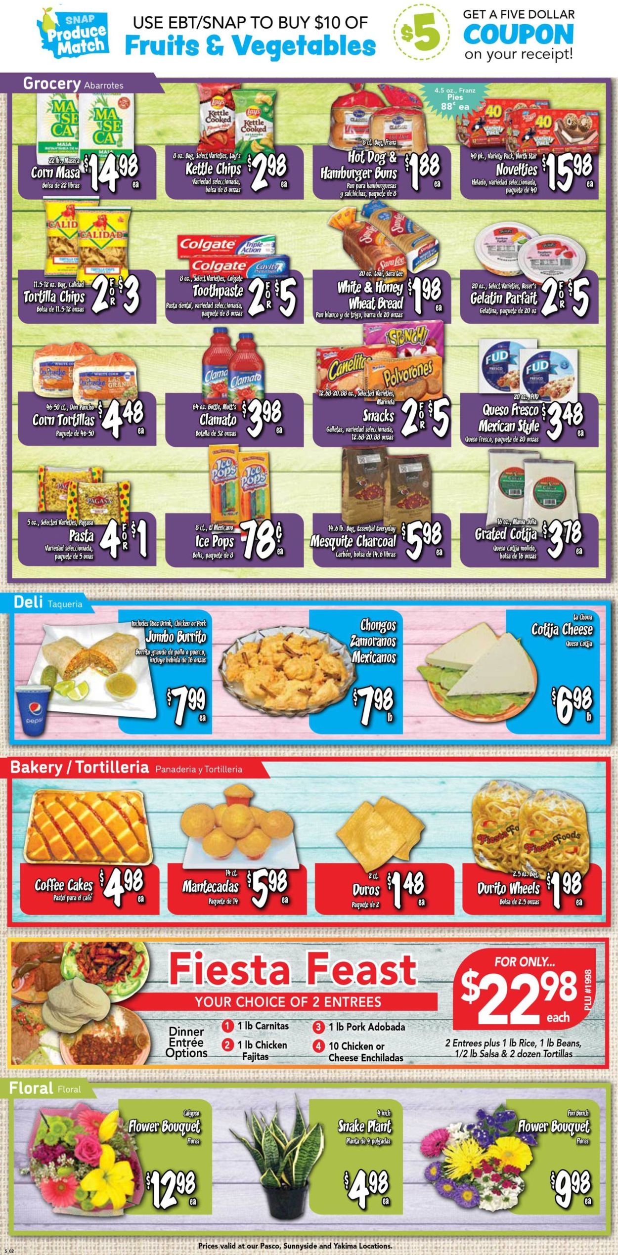 Fiesta Foods SuperMarkets Weekly Ad Circular - valid 05/11-05/17/2022 (Page 2)