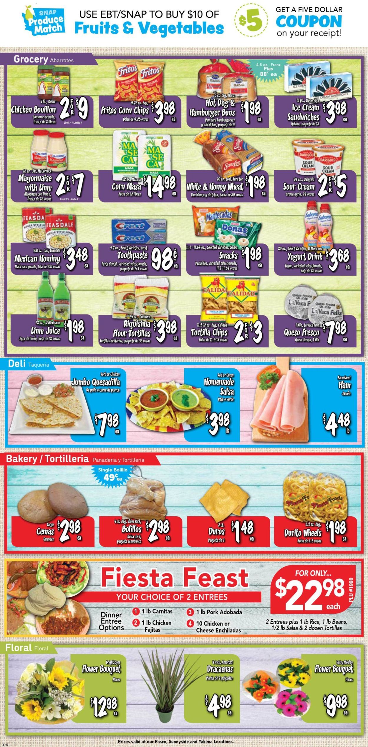Fiesta Foods SuperMarkets Weekly Ad Circular - valid 06/08-06/14/2022 (Page 2)