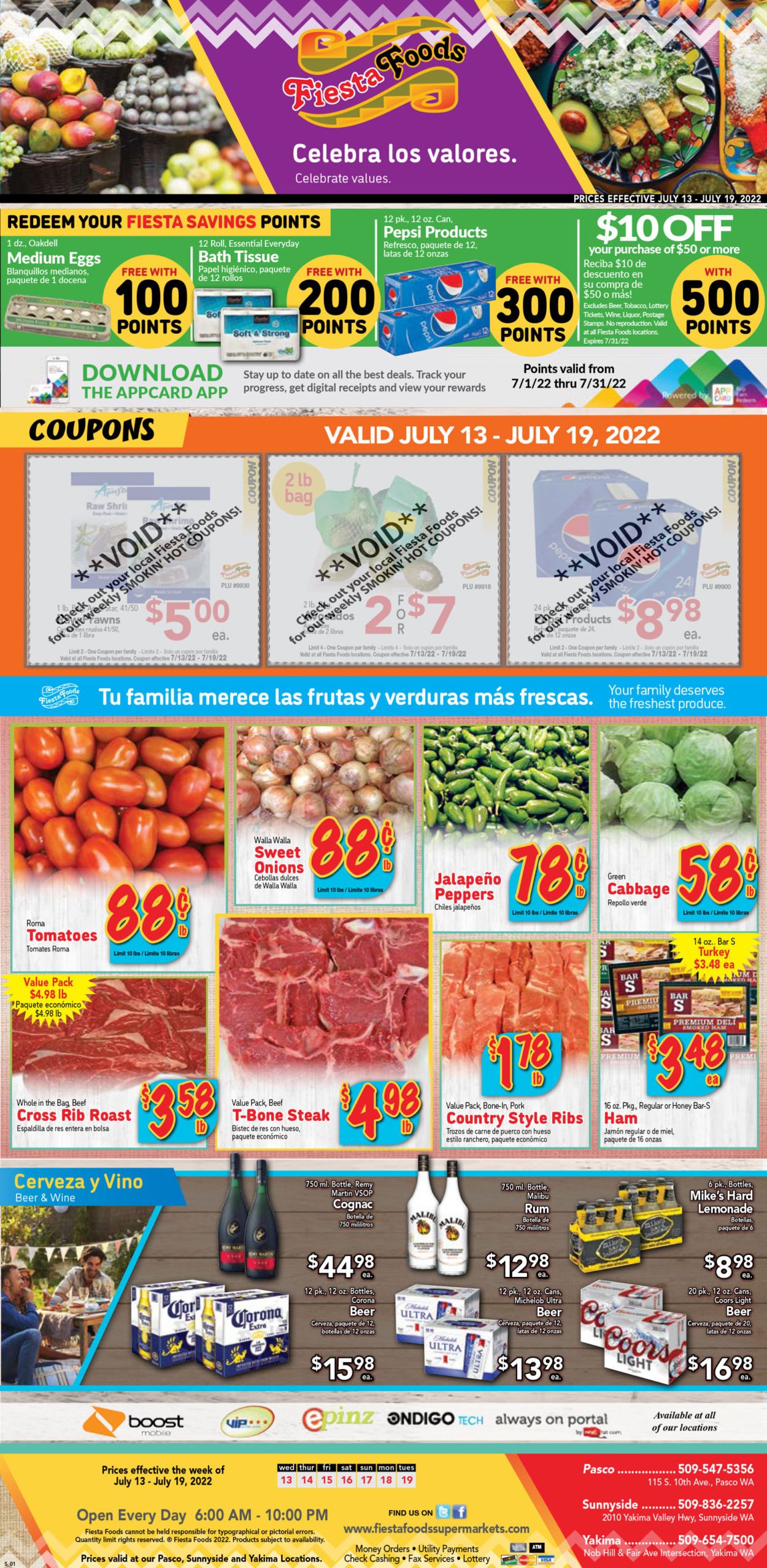 Fiesta Foods SuperMarkets Weekly Ad Circular - valid 07/13-07/19/2022