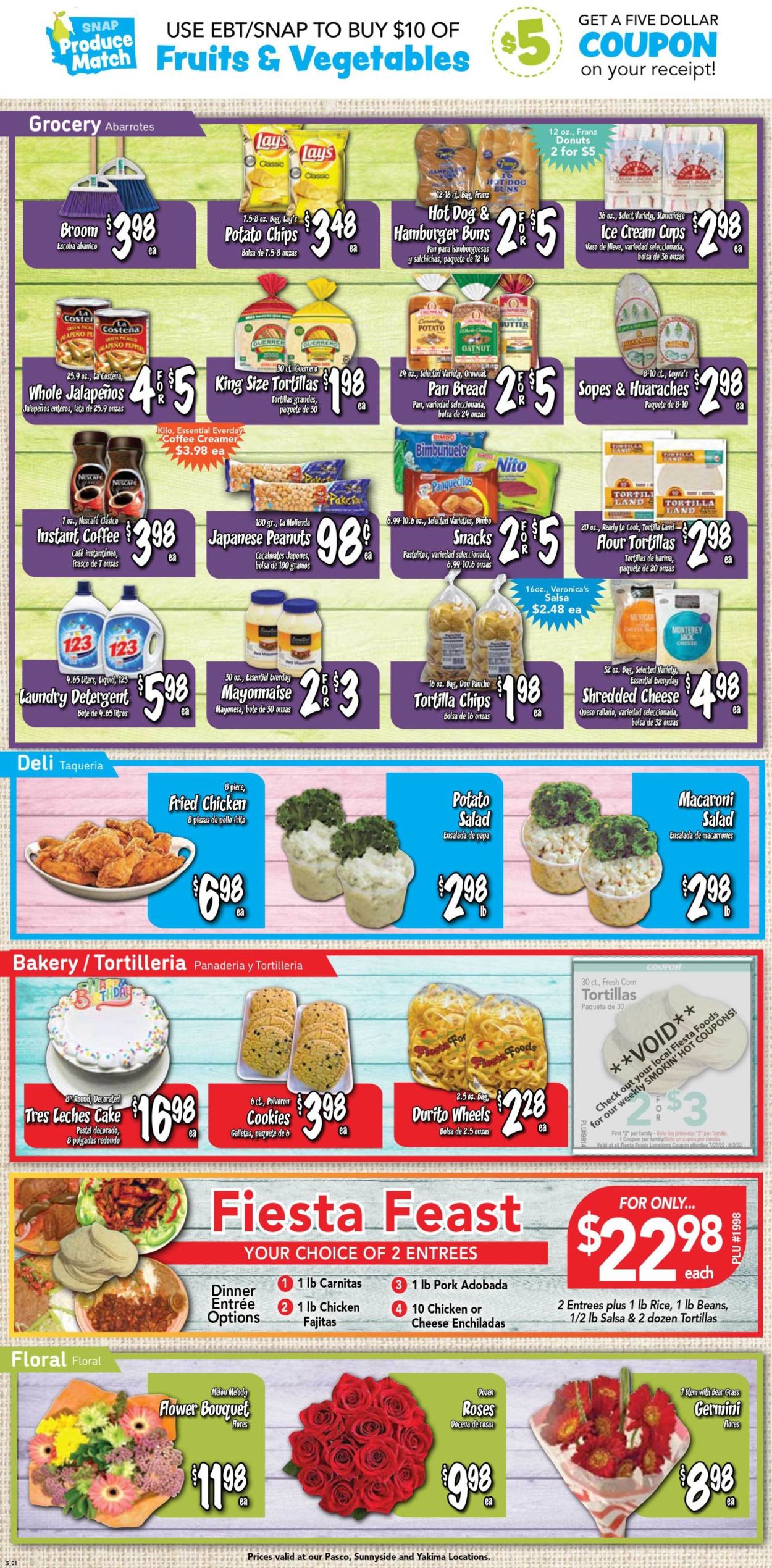 Fiesta Foods SuperMarkets Weekly Ad Circular - valid 07/27-08/02/2022