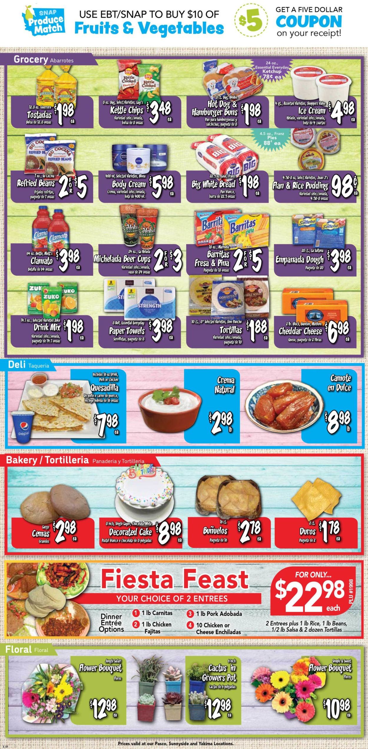 Fiesta Foods SuperMarkets Weekly Ad Circular - valid 08/03-08/09/2022 (Page 2)