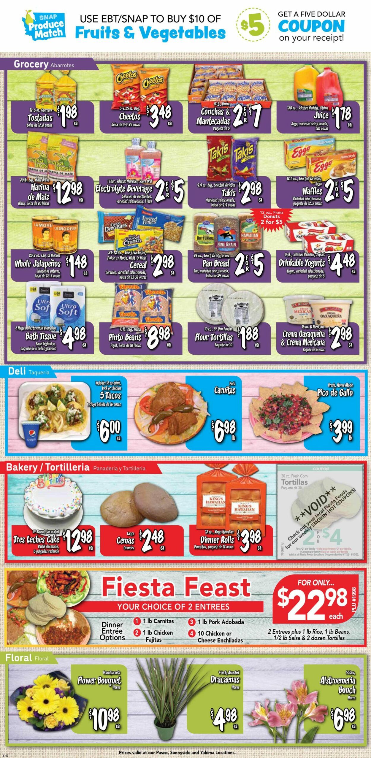 Fiesta Foods SuperMarkets Weekly Ad Circular - valid 09/07-09/13/2022 (Page 2)