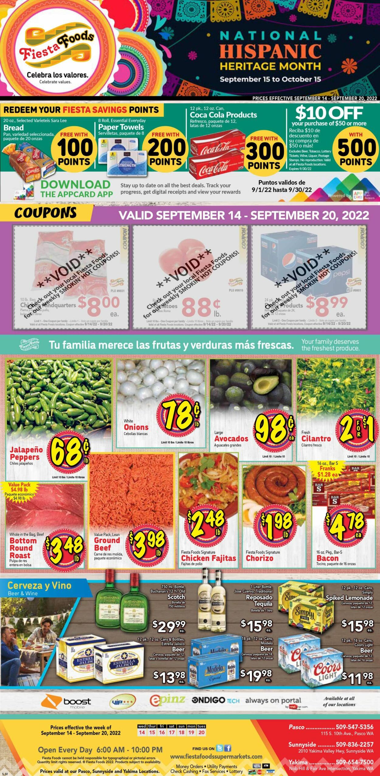 Fiesta Foods SuperMarkets Weekly Ad Circular - valid 09/14-09/20/2022