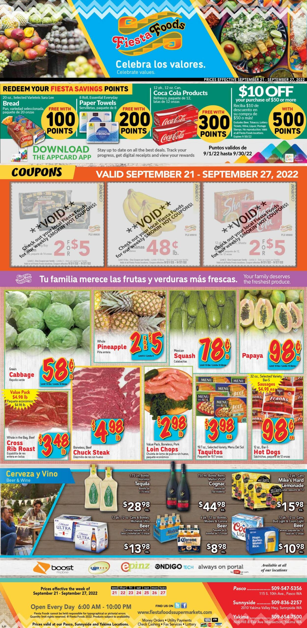 Fiesta Foods SuperMarkets Weekly Ad Circular - valid 09/21-09/27/2022 (Page 2)
