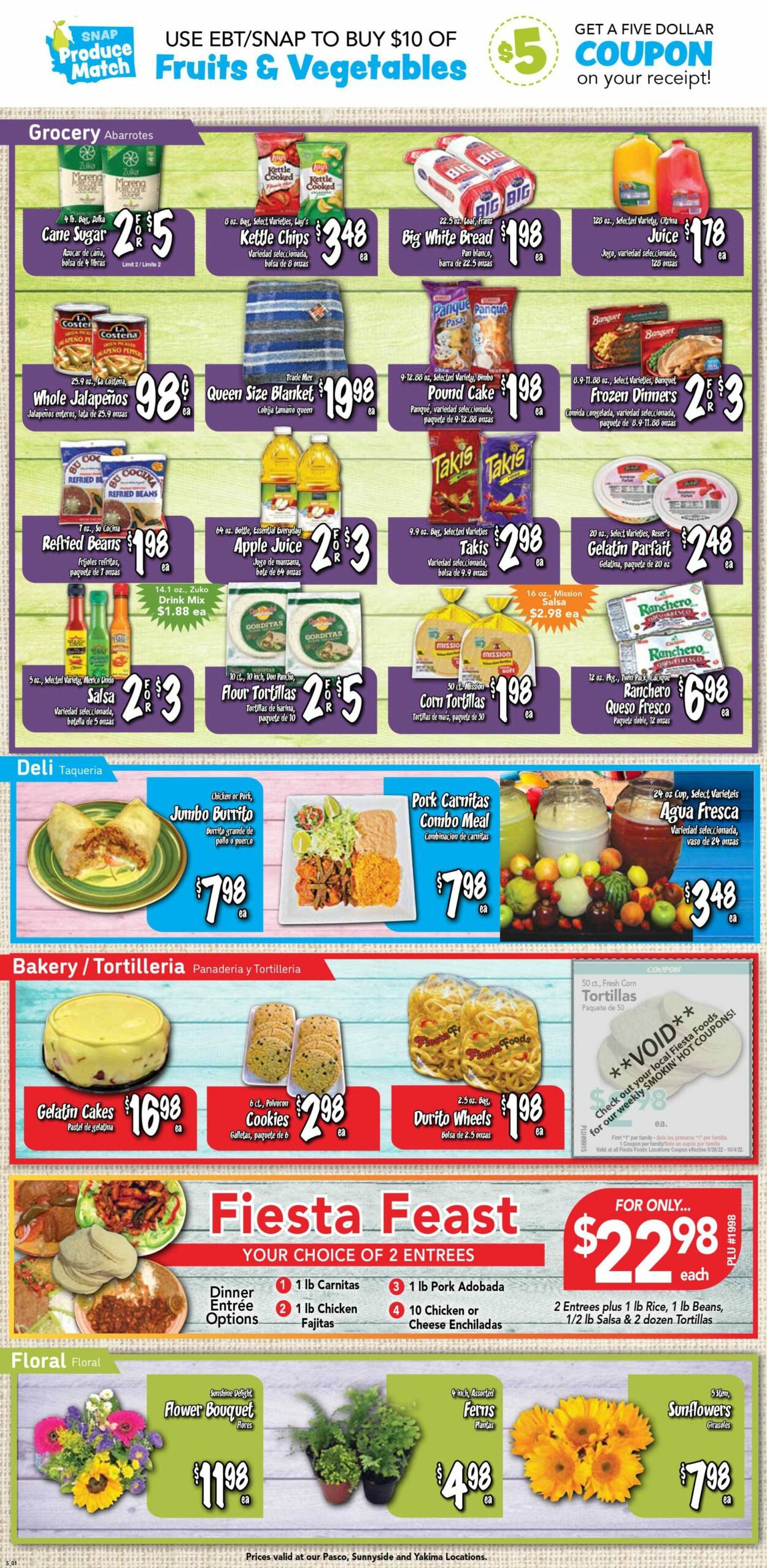 Fiesta Foods SuperMarkets Weekly Ad Circular - valid 09/28-10/04/2022