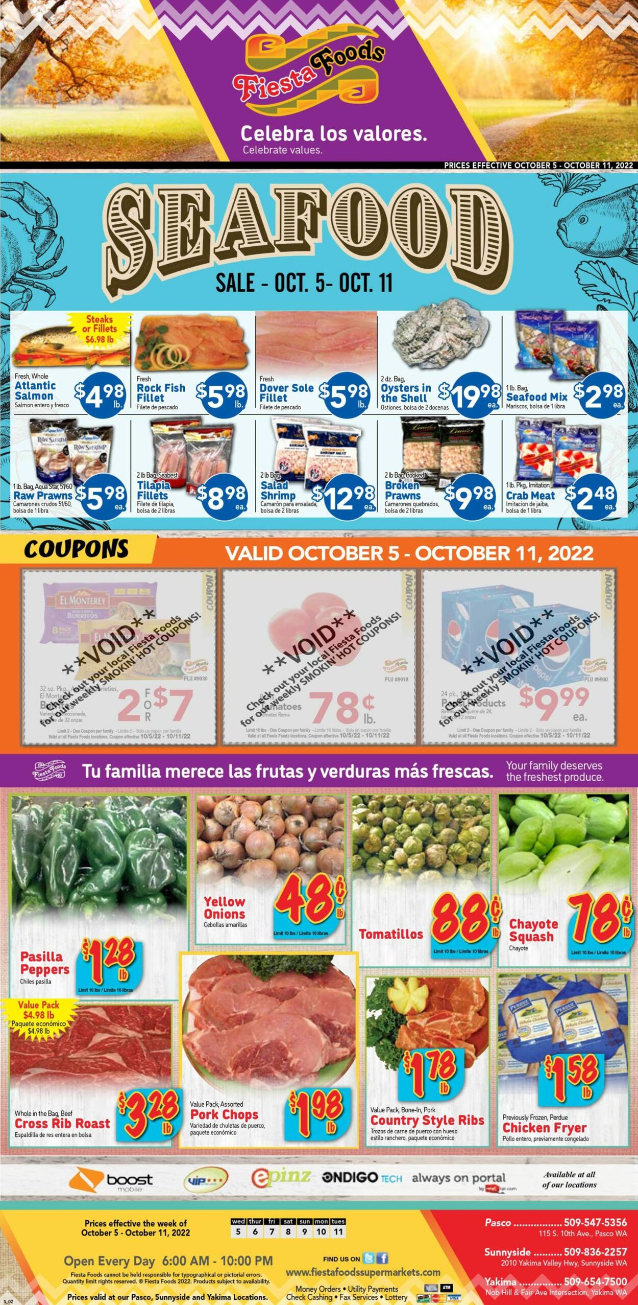 Fiesta Foods SuperMarkets Weekly Ad Circular - valid 10/05-10/11/2022