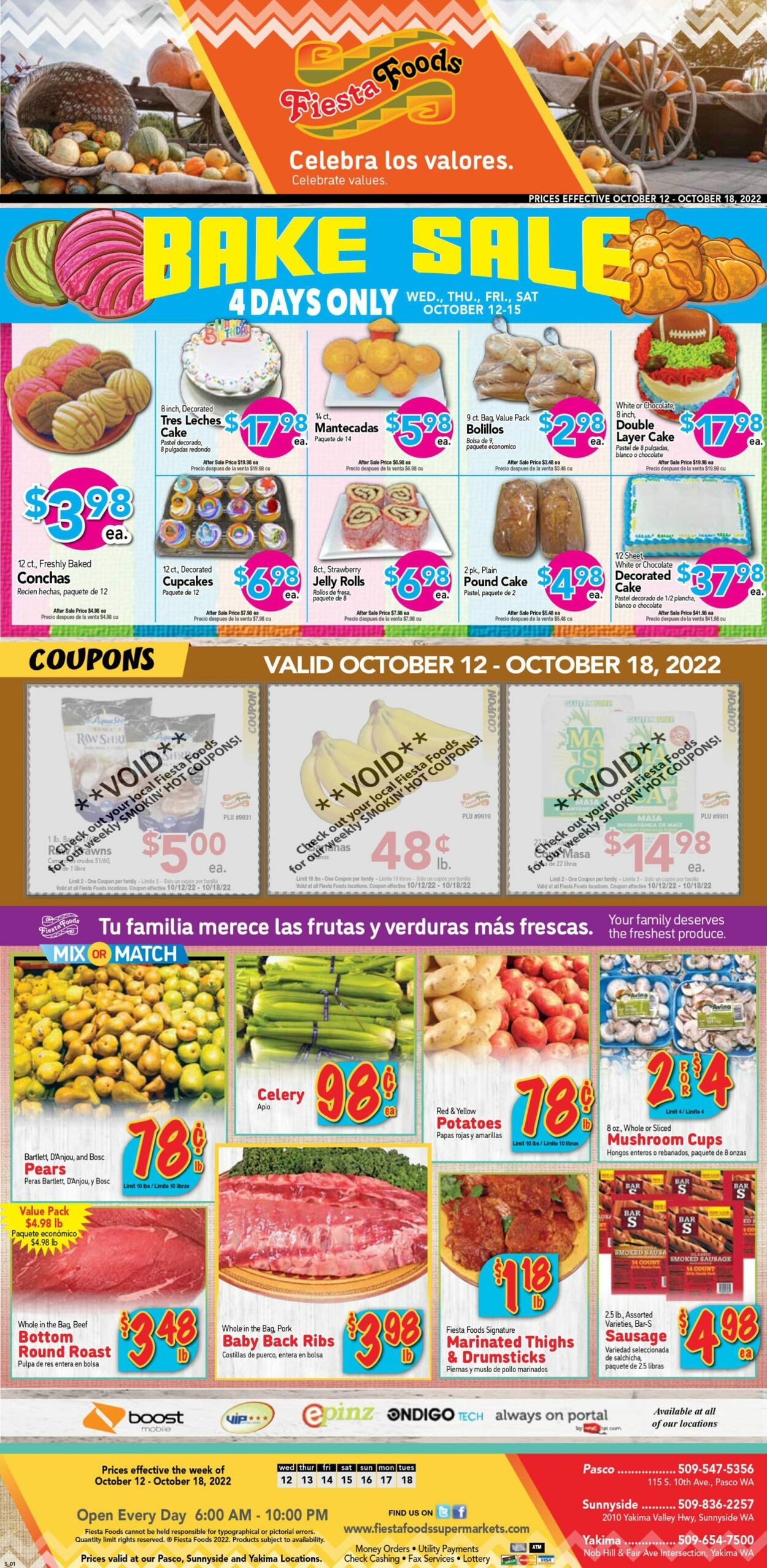 Fiesta Foods SuperMarkets Weekly Ad Circular - valid 10/12-10/18/2022 (Page 2)