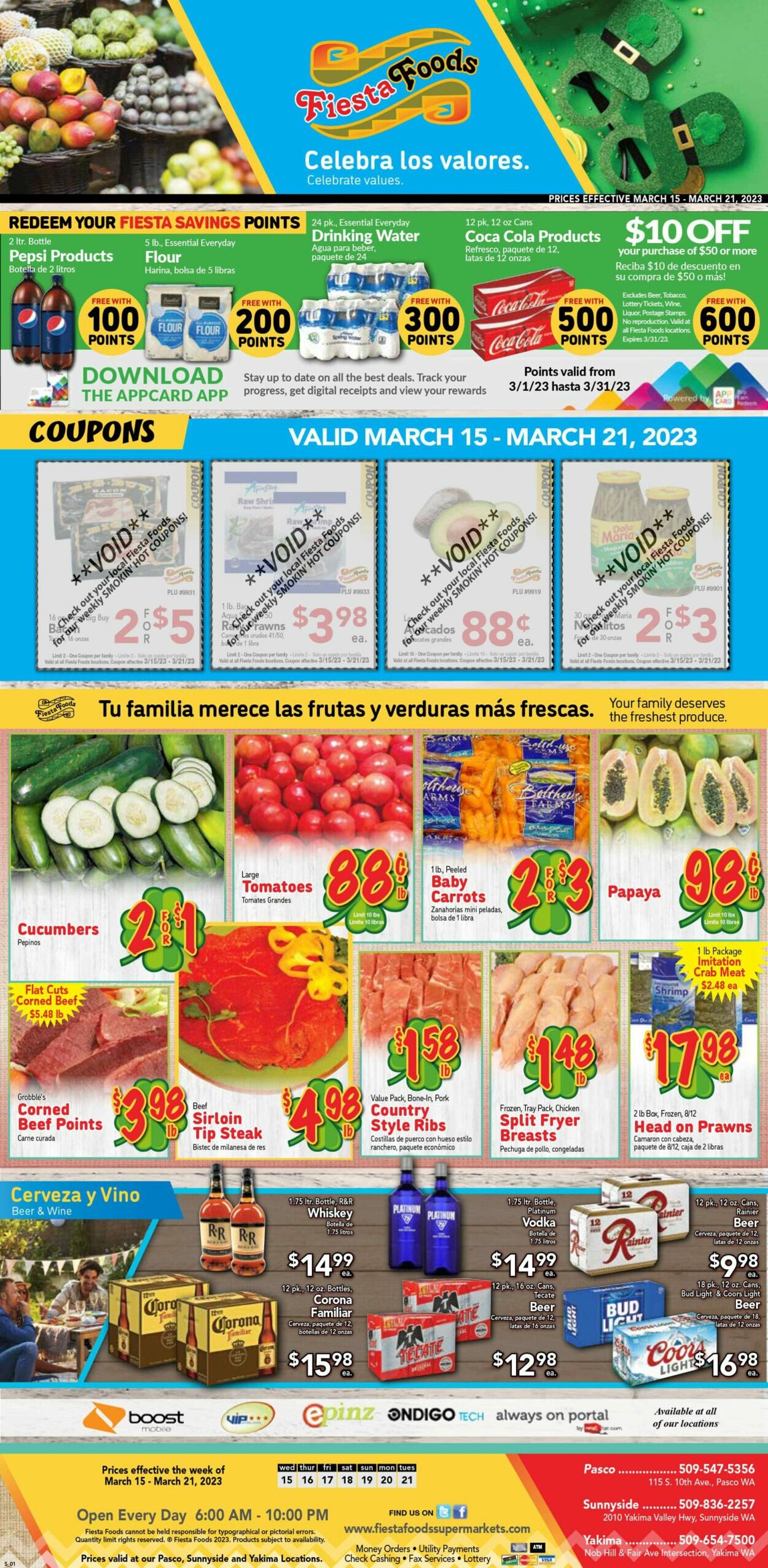 Fiesta Foods SuperMarkets Weekly Ad Circular - valid 03/15-03/21/2023