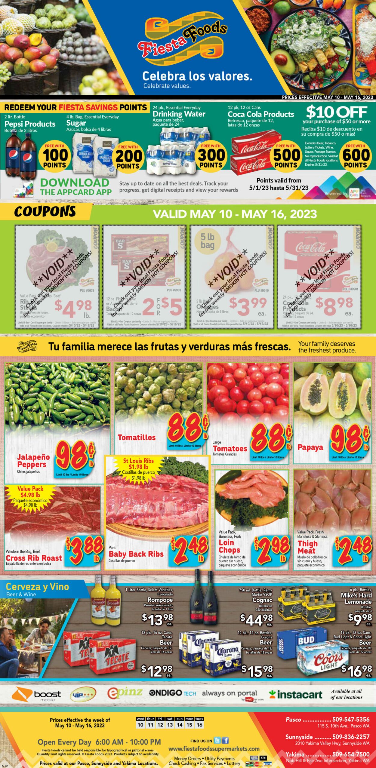 Fiesta Foods SuperMarkets Weekly Ad Circular - valid 05/10-05/16/2023