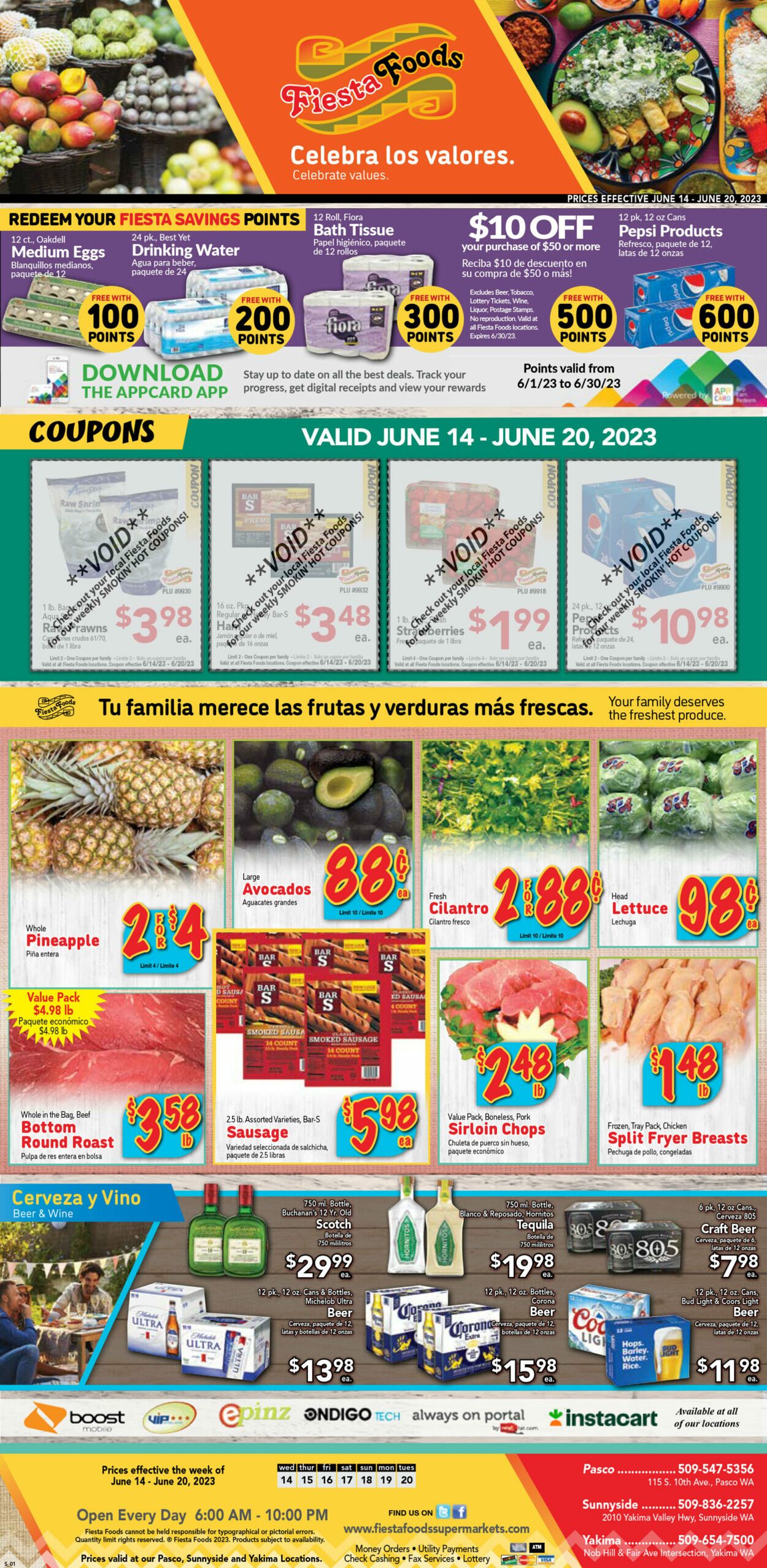 Fiesta Foods SuperMarkets Weekly Ad Circular - valid 06/14-06/21/2023