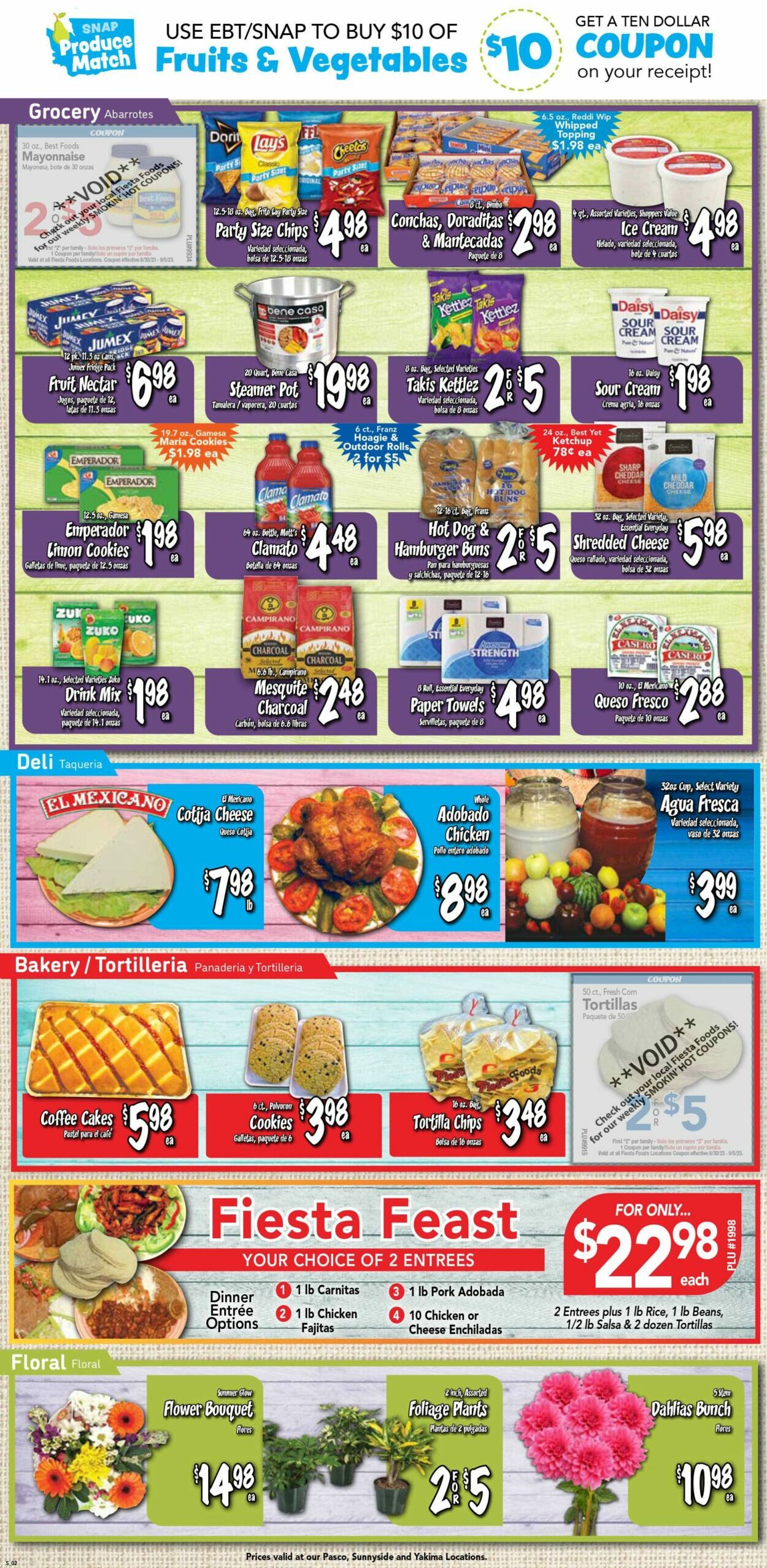 Fiesta Foods SuperMarkets Weekly Ad Circular - valid 08/30-09/06/2023 (Page 2)