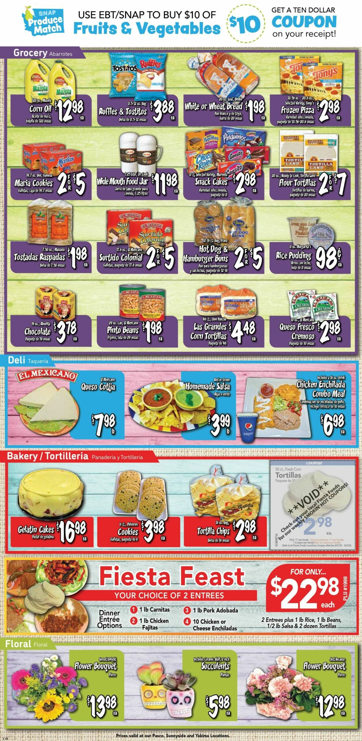 Fiesta Foods SuperMarkets Weekly Ad Circular - valid 09/27-10/04/2023 (Page 2)