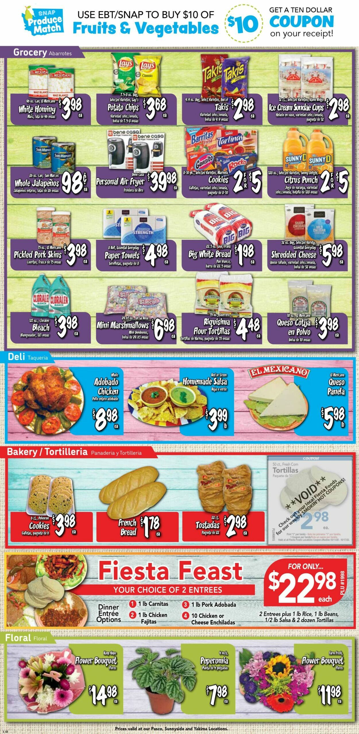 Fiesta Foods SuperMarkets Weekly Ad Circular - valid 10/11-10/18/2023 (Page 2)