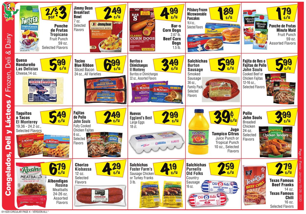 Fiesta Mart Weekly Ad Circular - valid 01/15-01/28/2020 (Page 4)