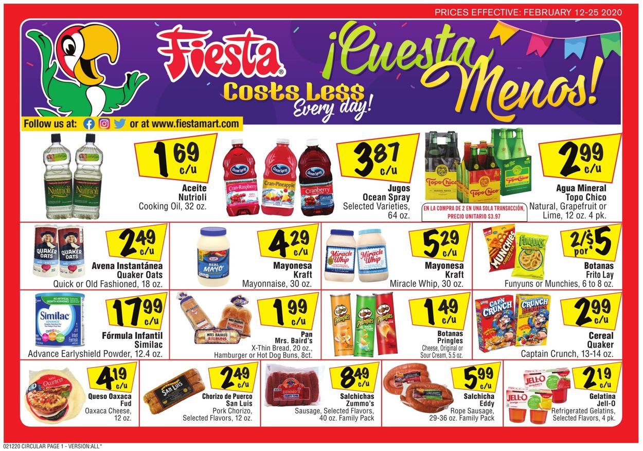 Fiesta Mart Weekly Ad Circular - valid 02/12-02/25/2020