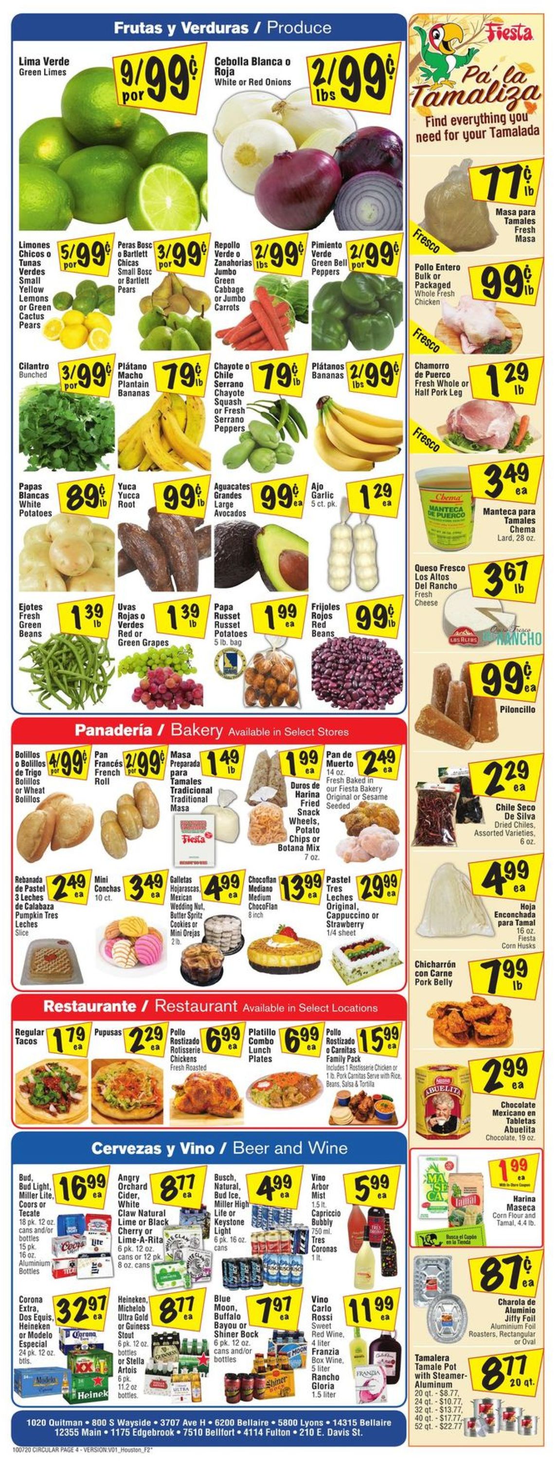 Fiesta Mart Weekly Ad Circular - valid 10/07-10/13/2020 (Page 4)