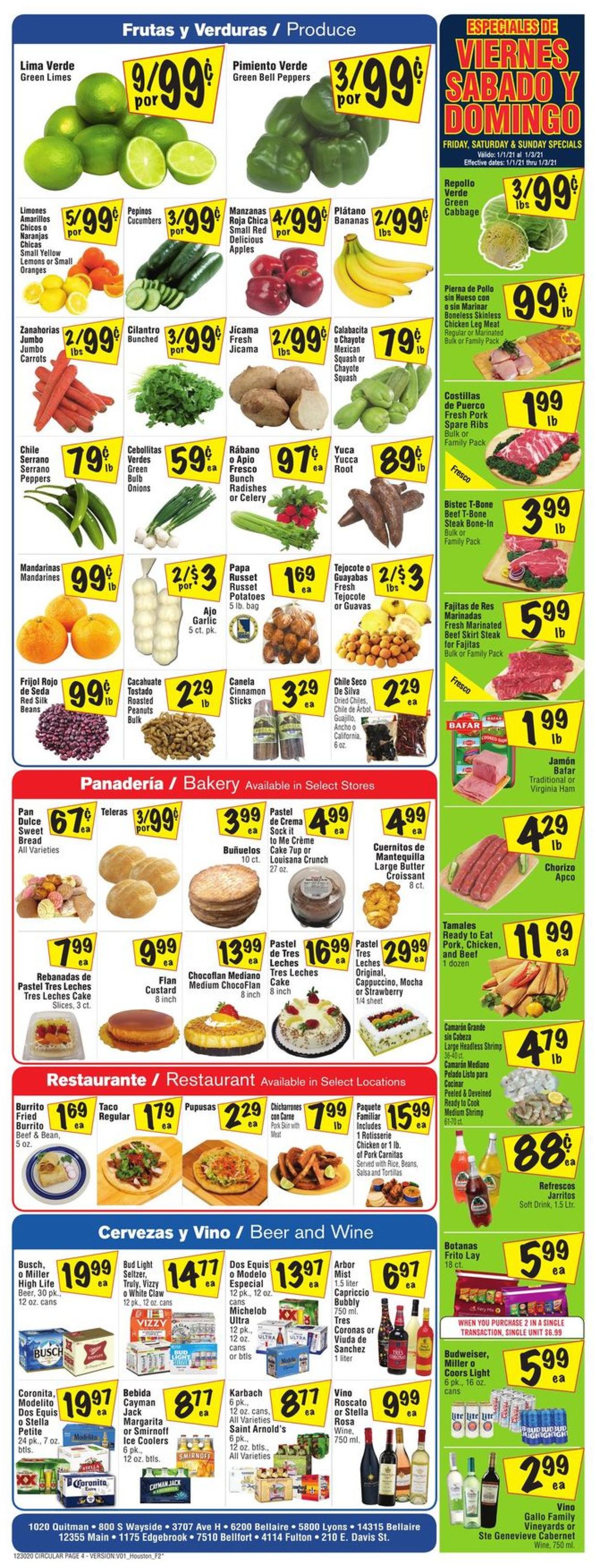 Fiesta Mart Weekly Ad Circular - valid 12/30-01/05/2021 (Page 4)