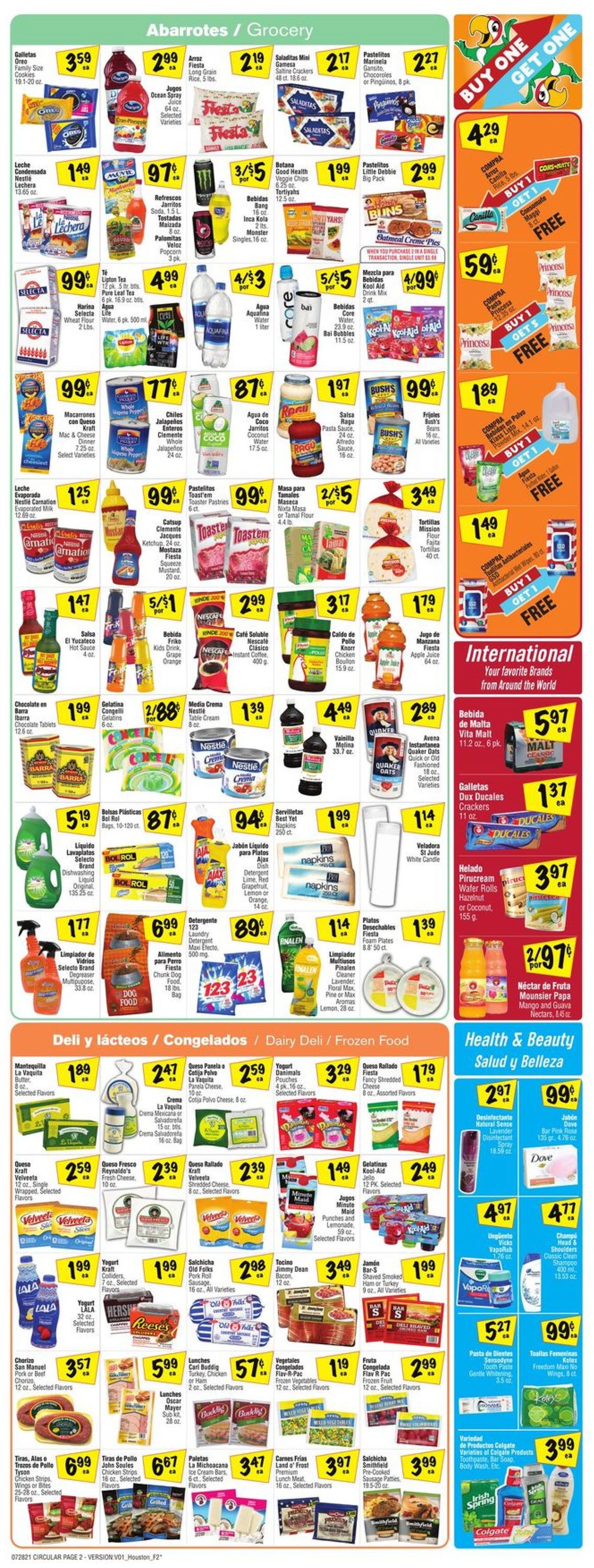 Fiesta Mart Weekly Ad Circular - valid 07/28-08/03/2021 (Page 2)