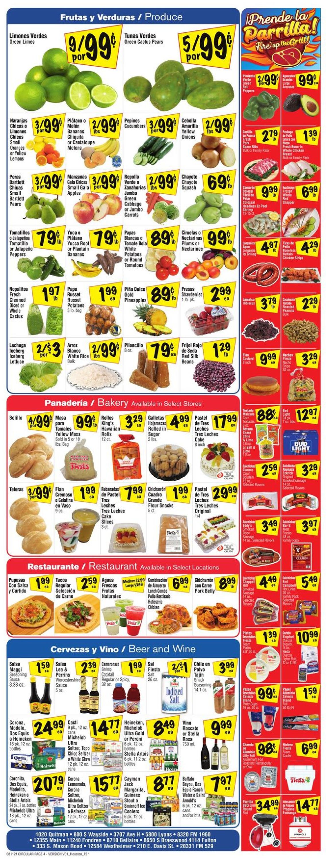 Fiesta Mart Weekly Ad Circular - valid 08/11-08/17/2021 (Page 4)