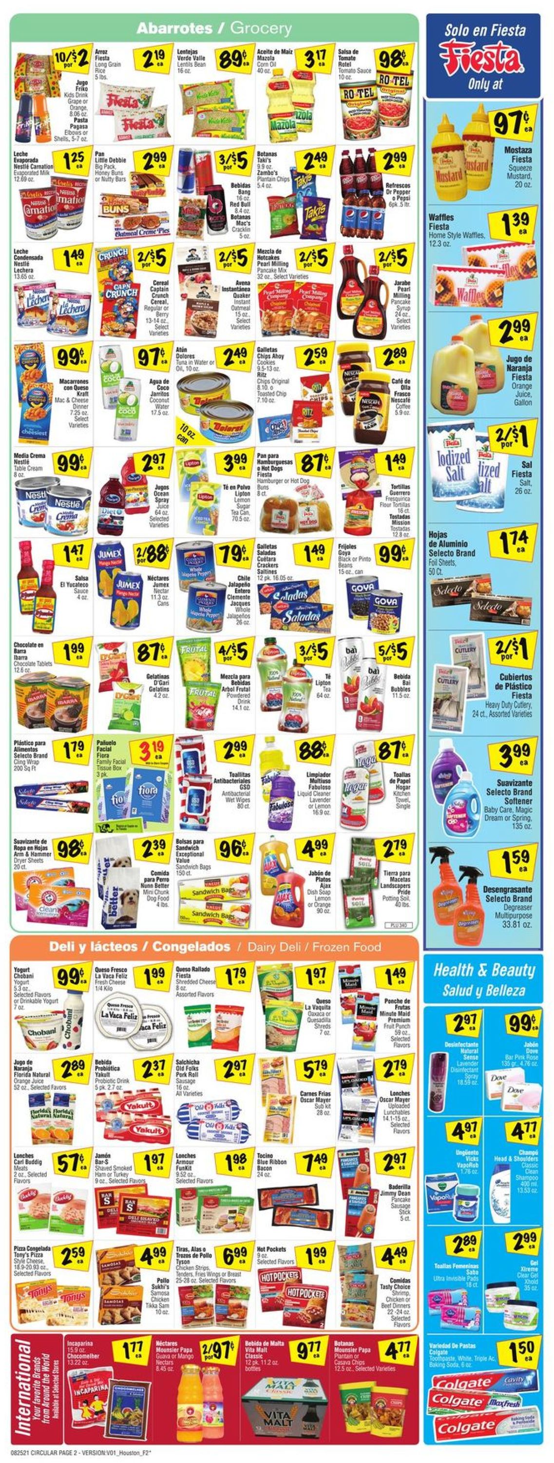 Fiesta Mart Weekly Ad Circular - valid 08/25-08/31/2021 (Page 2)