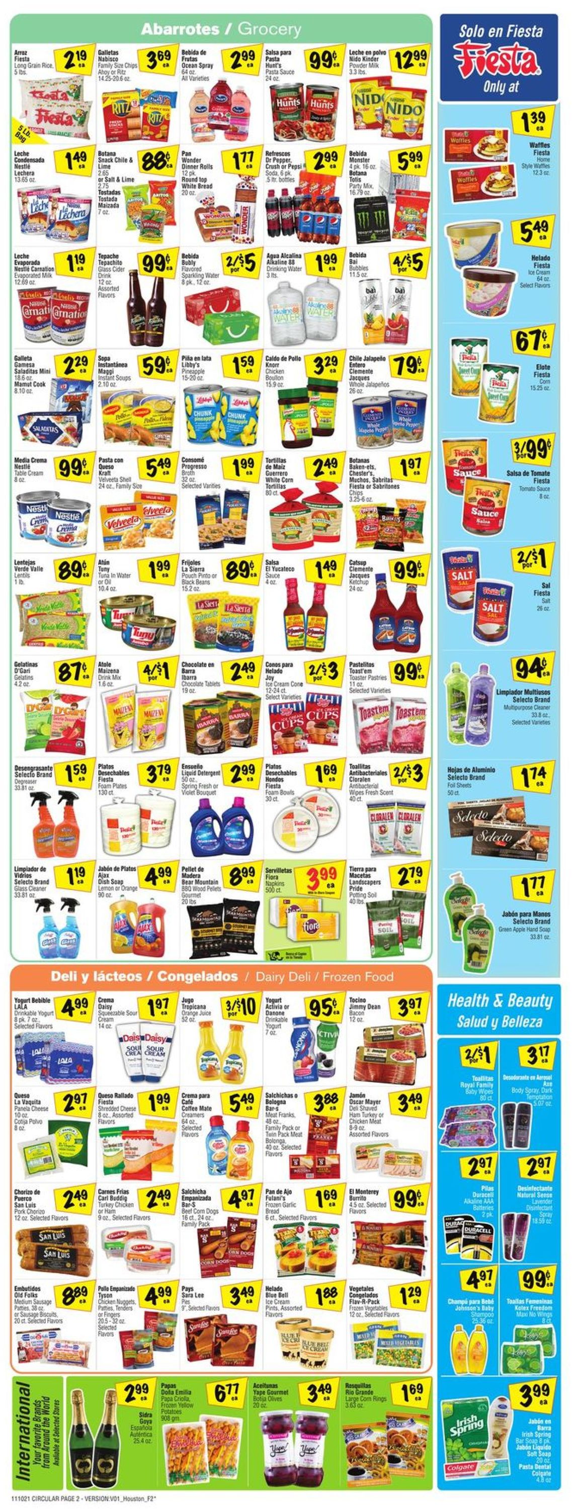 Fiesta Mart Weekly Ad Circular - valid 11/10-11/16/2021 (Page 2)