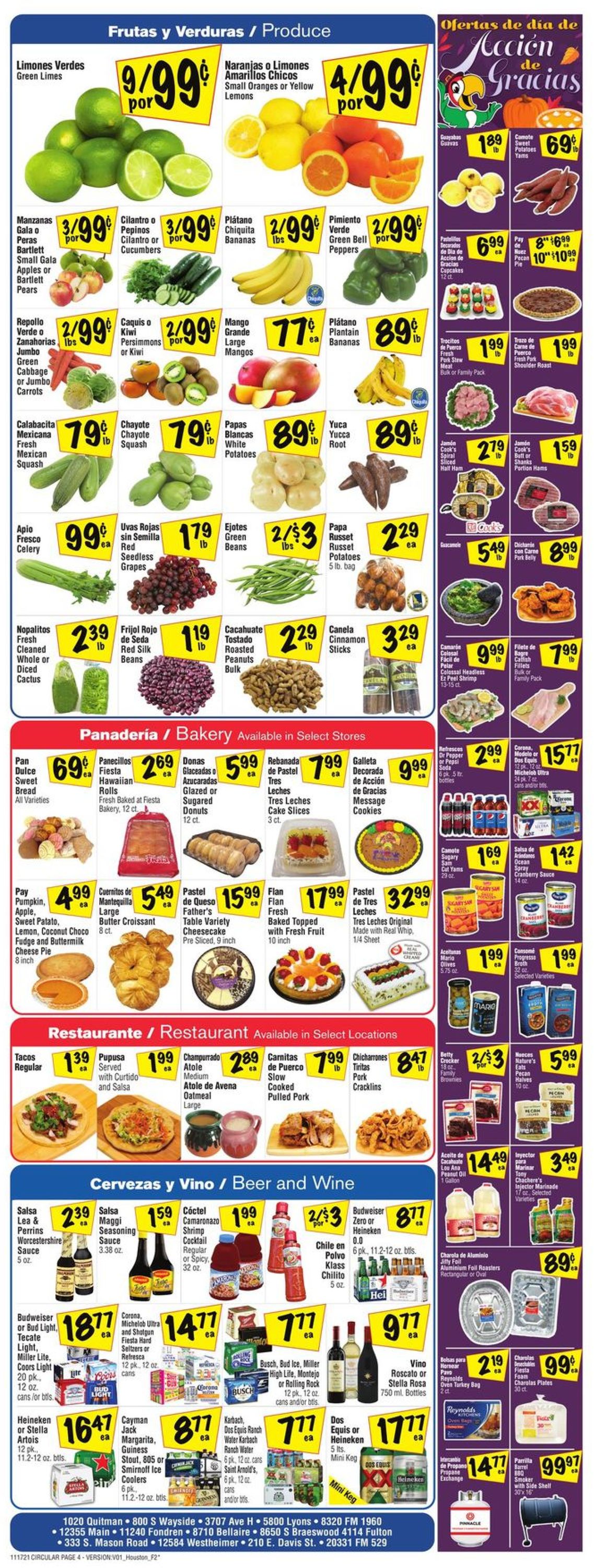 Fiesta Mart Weekly Ad Circular - valid 11/17-11/23/2021 (Page 4)
