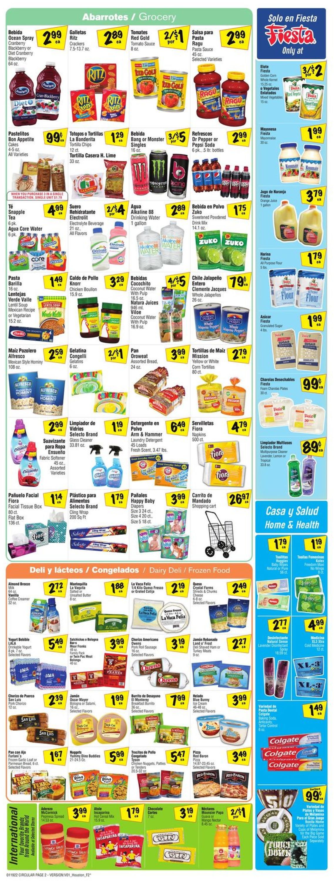 Fiesta Mart Weekly Ad Circular - valid 01/19-01/25/2022 (Page 2)