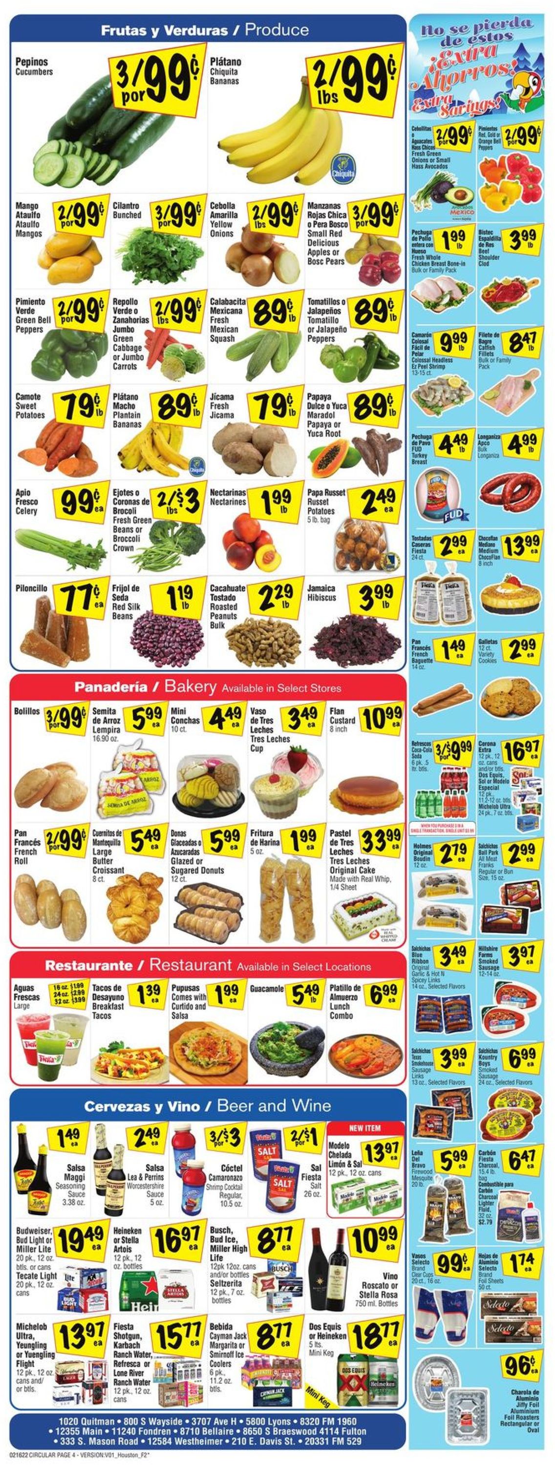 Fiesta Mart Weekly Ad Circular - valid 02/16-02/22/2022 (Page 4)