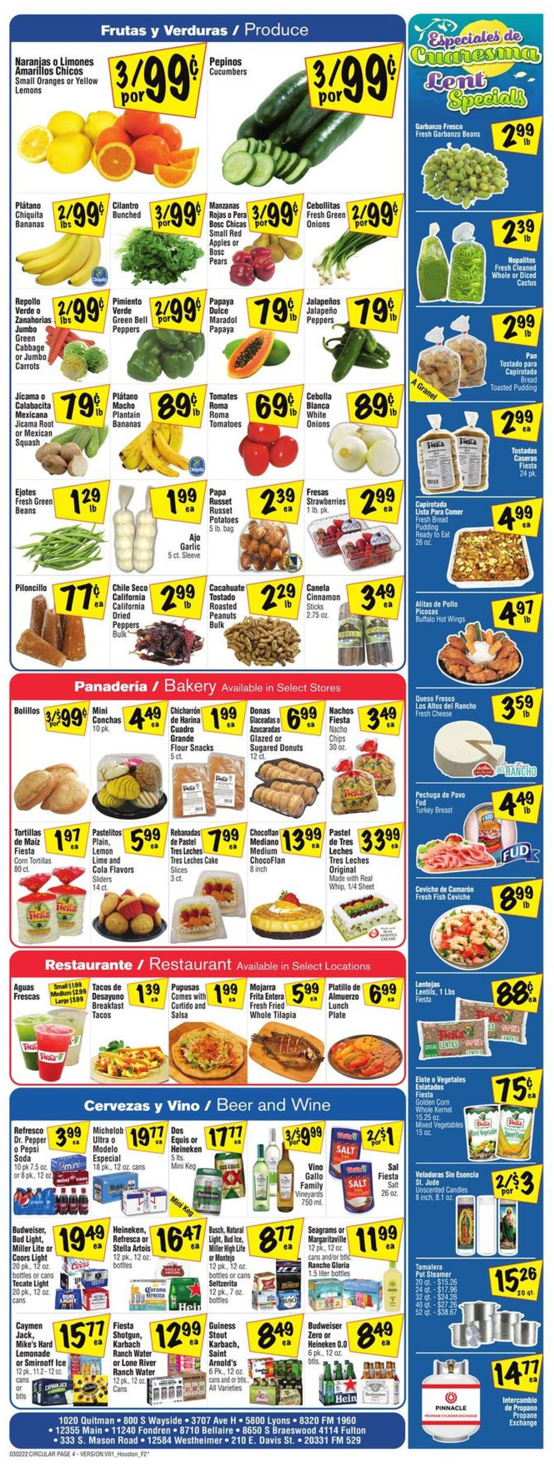 Fiesta Mart Weekly Ad Circular - valid 03/02-03/08/2022 (Page 4)