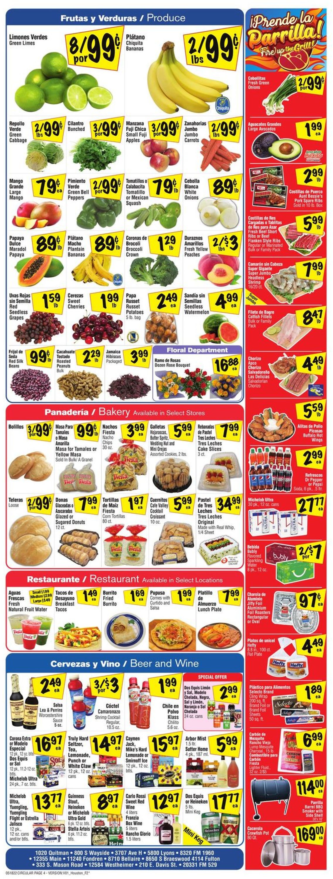 Fiesta Mart Weekly Ad Circular - valid 05/18-05/24/2022 (Page 4)