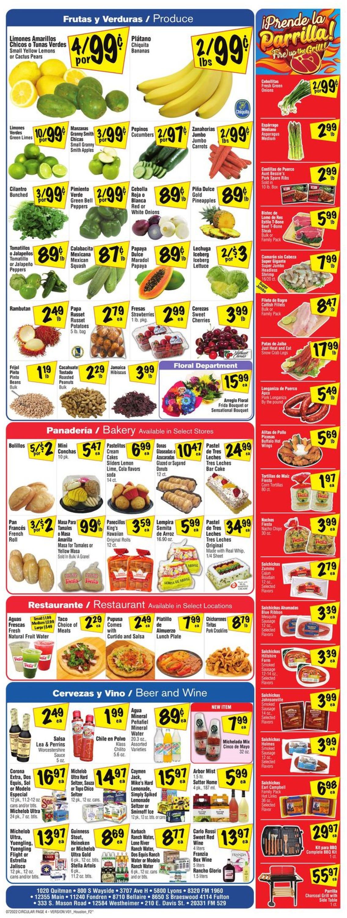 Fiesta Mart Weekly Ad Circular - valid 07/20-07/26/2022 (Page 4)