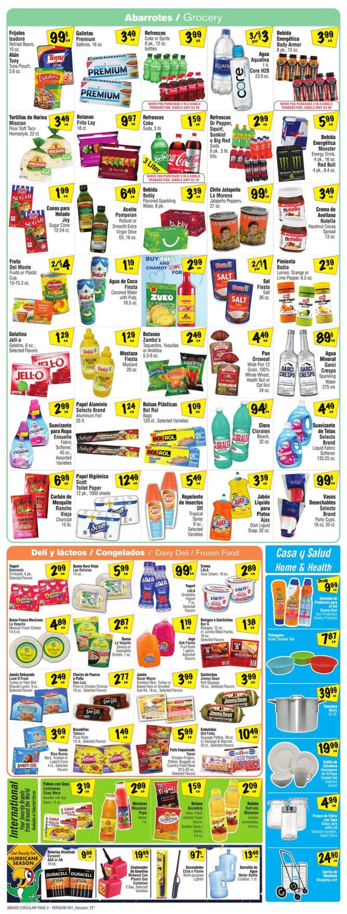 Fiesta Mart Weekly Ad Circular - valid 08/24-08/30/2022 (Page 2)