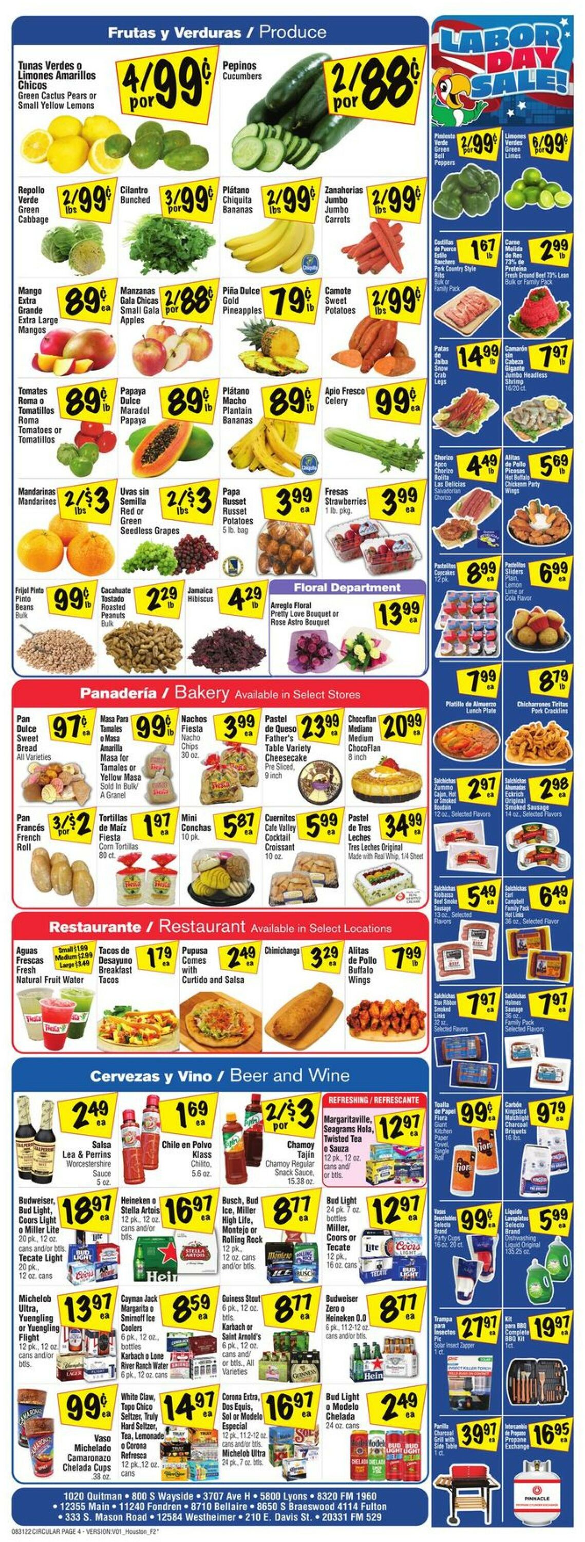 Fiesta Mart Weekly Ad Circular - valid 08/31-09/06/2022 (Page 4)